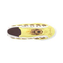#Rossolini1# PAK White/Yellow Tongue Vancouver H Women's Canvas Shoes (1013-1)