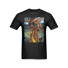 #Rossolini1# Playa  Dolphins Stadium Background - Black T-Shirt