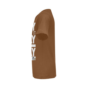 #Rossolini1# Pray On It Brown T-Shirt