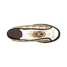 #Rossolini1# PAK White/Gold Black Bottom Vancouver H Men's Canvas Shoes (1013-1)