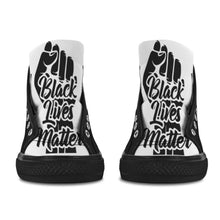 #Rossolini1# Black Lives Matter Black Bottom Men's Shoes