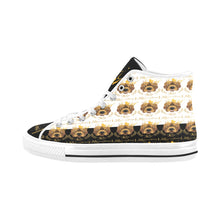#Rossolini1# PAK White/Black Tongue Vancouver H Men's Canvas Shoes (1013-1)