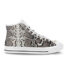 #Rossolini1# Snake Skin 2 White Bottom Women's Shoes (Art)