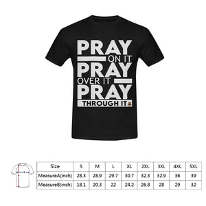 #Rossolini1# Pray On It Black T-Shirt