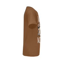 #Rossolini1# No Justice No Peace Brown T-Shirt