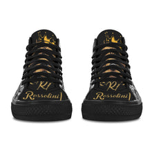 #Rossolini1# Snake Skin 1 Black Bottom Women's Shoes (Art)