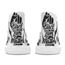 #Rossolini1# Black Lives Matter 9s White Bottom Men's Shoes