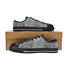 #Rossolini1# Snake Skin 1 Original Black Bottom Women's Shoes (Art)