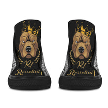 #Rossolini1# Snake Skin 1 Black Bottom Men's Shoes (Art)