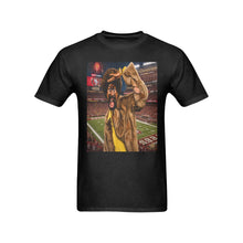 #Rossolini1# Playa 49ERS Stadium Background - Black T-Shirt