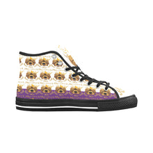 #Rossolini1# PAK White/Purple Black Bottom Vancouver H Men's Canvas Shoes (1013-1)