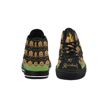 #Rossolini1# PAK Black/Green Black Bottom 2 Vancouver H Men's Canvas Shoes (1013-1)