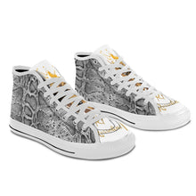 #Rossolini1# Snake Skin 1 White Bottom Women's Shoes (Art)