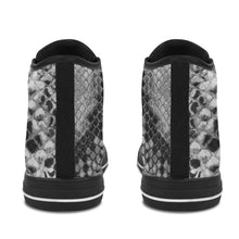 #Rossolini1# Snake Skin 3 Black Bottom Men's Shoes (Art)