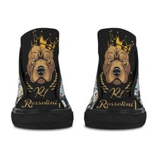 #Rossolini1# 1948 Black Bottom Men's Shoes (Art)