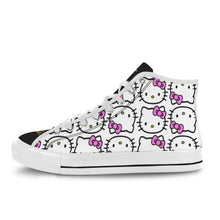 #Rossolini1# Kitty 1 White Bottom - Black Tongue Women's Shoes