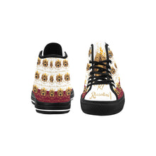 #Rossolini1# PAK White/Candy Apple Red Black Bottom Vancouver H Men's Canvas Shoes (1013-1)