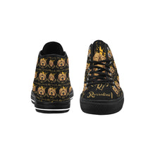 #Rossolini1# PAK Black Tongue Black Bottom Vancouver H Women's Canvas Shoes (1013-1)