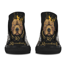 #Rossolini1# Snake Skin 2 Black Bottom Men's Shoes (Art)