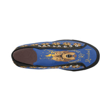 #Rossolini1# PAK Black/Blue Tongue Black Bottom Vancouver H Men's Canvas Shoes (1013-1)