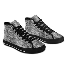 #Rossolini1# Snake Skin 1 Original Black Bottom Women's Shoes (Art)