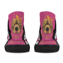 #Rossolini1# Kitty 1 Black Bottom - Pink Tongue Men's Shoes