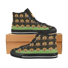 #Rossolini1# PAK Black/Green Black Bottom 2 Vancouver H Men's Canvas Shoes (1013-1)