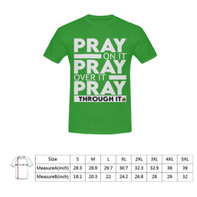 #Rossolini1# Pray On It Green T-Shirt