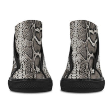 #Rossolini1# Snake Skin 2 Original Black Bottom Men's Shoes (Art)