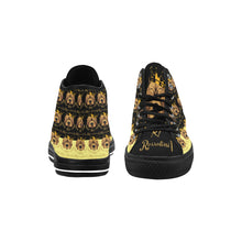 #Rossolini1# PAK Black/Yellow Black Bottom 2 Vancouver H Men's Canvas Shoes (1013-1)