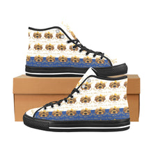#Rossolini1# PAK White/Blue Black Bottom Vancouver H Men's Canvas Shoes (1013-1)