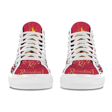 #Rossolini1# KC Team PAK White/Red White Bottom Vancouver H Men's Canvas Shoes (1013-1)