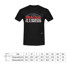 #Rossolini1# MAGA Is A Mental Illness Panther - Black T-Shirt
