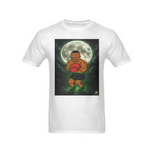 #Rossolini1# Mike With Full Moon - White T-Shirt