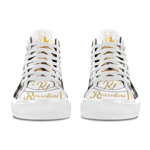 #Rossolini1# AK1 White Bottom 2 Vancouver H Men's Canvas Shoes (1013-1)