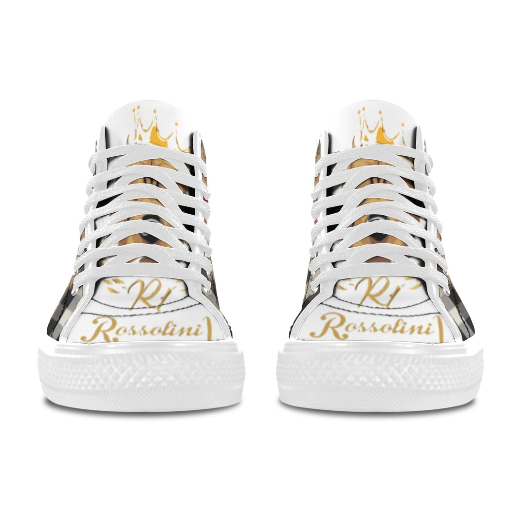 #Rossolini1# AK1 White Bottom 2 Vancouver H Men's Canvas Shoes (1013-1)