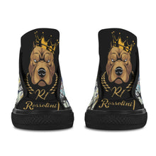 #Rossolini1# 1948 Black Bottom Women's Shoes (Art)