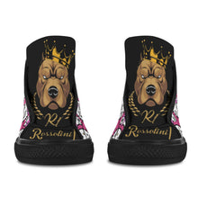 #Rossolini1# Kitty 1 Black Bottom - Pink Black Women's Shoes