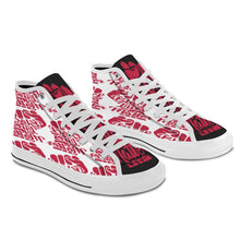 #Rossolini1# Black Lives Matter 9s BT Red Fist White Bottom Men's Shoes