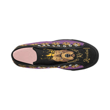 #Rossolini1# PAK Black/Purple Black Bottom 2 Vancouver H Women's Canvas Shoes (1013-1)