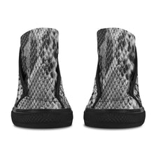 #Rossolini1# Snake Skin Original 3 Black Bottom Men's Shoes (Art)