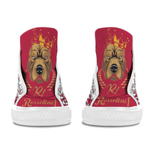#Rossolini1# KC Team PAK White/Red White Bottom Vancouver H Women's Canvas Shoes (1013-1)