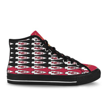 #Rossolini1# KC Team PAK Black/Red Black Bottom Vancouver H Men's Canvas Shoes (1013-1)
