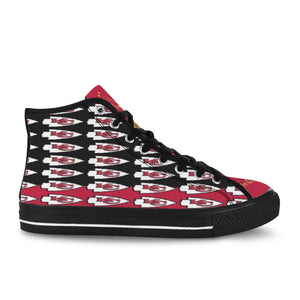 #Rossolini1# KC Team PAK Black/Red Black Bottom Vancouver H Men's Canvas Shoes (1013-1)