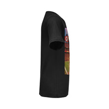 #Rossolini1# Playa Chiefs Stadium Background - Black T-Shirt