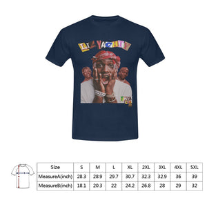 #Rossolini1# LIL Yachty Navy Blue T-Shirt