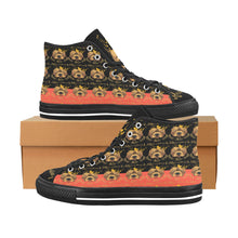 #Rossolini1# PAK Black/Pantone Black Bottom 2 Vancouver H Women's Canvas Shoes (1013-1)