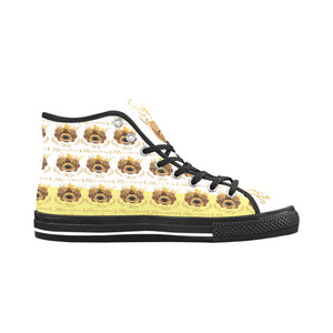 #Rossolini1# PAK White/Yellow Black Bottom Vancouver H Men's Canvas Shoes (1013-1)