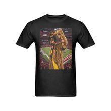 #Rossolini1# Playa Cardinals Stadium Background - Black T-Shirt