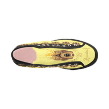 #Rossolini1# PAK Black/Yellow Tongue Black Bottom Vancouver H Women's Canvas Shoes (1013-1)